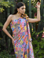 Jardin Draped Toga Maxi Dress