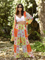 Azlea Patchwork Beach Button Down