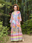 Jardin Scarf Kaftan