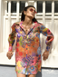 Jardin Organza Button Down
