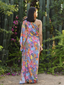Jardin Draped Toga Maxi Dress