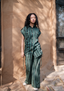 Sunrise Gather Dress - Striped