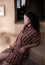 Sunrise Gather Dress - Striped