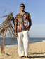 Midnight Rose Hawaiian Shirt