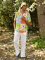 Azlea Patchwork Hawaiian Shirt