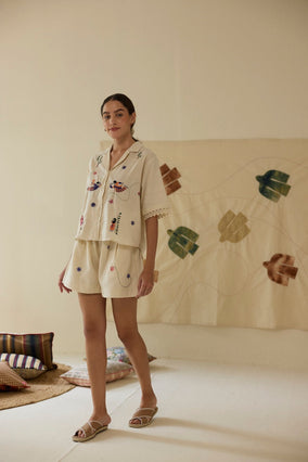 Vintage Motif Shirt