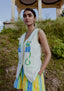 Vrinda Vest Money Block Print