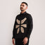 Vertebrae Symbolic Shirt Full Sleeves- Black