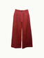 Red Waffle Pants