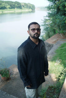 Black On Black Katha Jacket