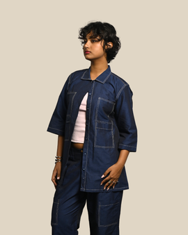 Leah Co-Ord Set in Linen