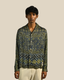 Amber Shirt - Indigo Dreams in Ajrakh