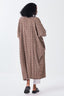 All Over Brick Print Kaftaan