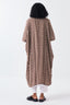 All Over Brick Print Kaftaan