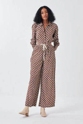 All Over Brick Print Shirt
