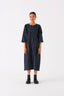 All Stripe Dress Black Stripe