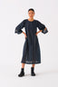 All Stripe Dress Black Stripe