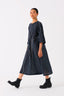 All Stripe Dress Black Stripe