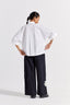 Anti-Fit Shirt Co-Ord (Set Of 2) - White