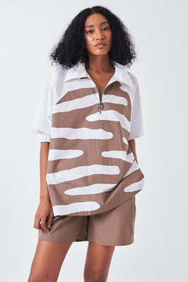 Applique Boxy Shirt Co-Ord (Set Of 2)