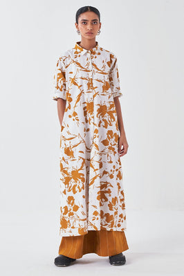 Back Pleat Dress