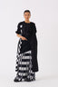 Back Yoke Jacket Co-Ord Set Of 3 Black Check