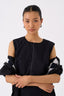Back Yoke Jacket Co-Ord Set Of 3 Black Check