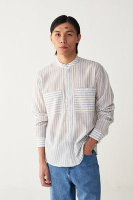 Band Collar Shirt