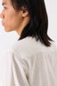 Band Collar Shirt White