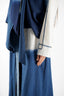 Slit T-len Top with Tie