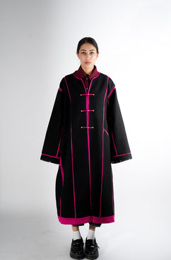 Skeleton Kimono Trench