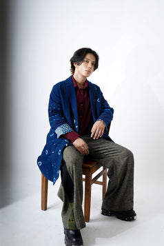 Losar jacket - Indigo Men