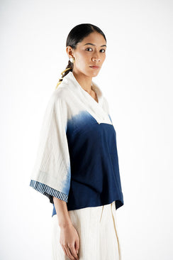 T-len collar T shirt