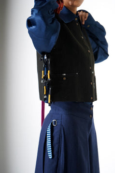 Cropbox Jacket - black women