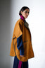 Sonam Poncho - ochre yellow women