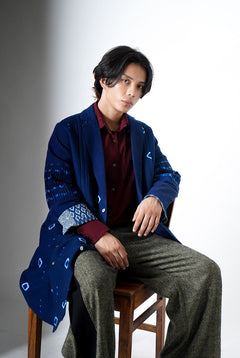 Losar jacket - Indigo Men