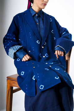 Losar jacket - Indigo women