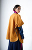 Sonam Poncho - ochre yellow women