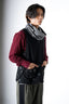 Patched Cowl Bundi - indigo men