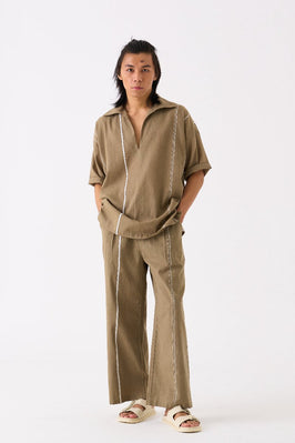 Camp Collar Shirt Sage