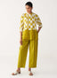 Checkered Peasant Top