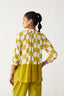 Checkered Peasant Top