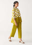 Checkered Peasant Top