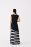 Chekered Skirt Co Ord Set Of 2 Black