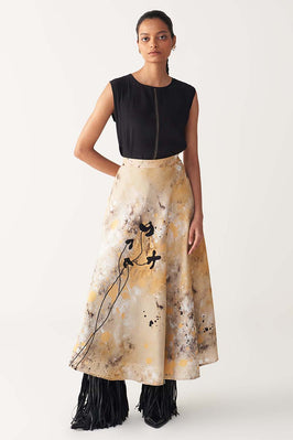 Circular Painter Skirt Co-Ord