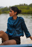 Sambalpuri Cobalt Jacket