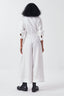 Collared Side Elastic Waist Jumpsuit