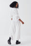 Collared Side Elastic Waist Jumpsuit