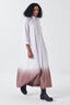 Dip Dye Turtule Neck Dress
