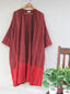 Dip Dyed Embroidered Kimono Overlay